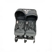 Shop Mompush Lithe Double Stroller, 2026, Black at GoodBuy Gear