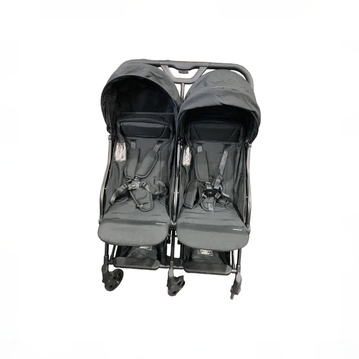 Shop Mompush Lithe Double Stroller, 2026, Black at GoodBuy Gear
