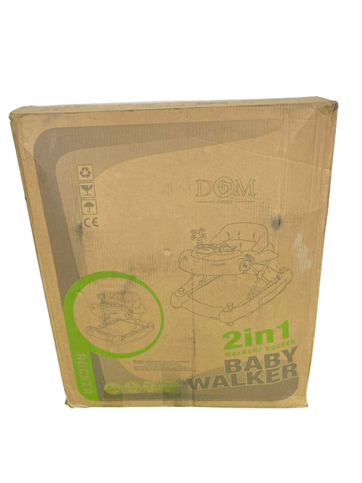 secondhand Dream On Me Aloha Fun 2-in-1 Walker And Rocker, Grey