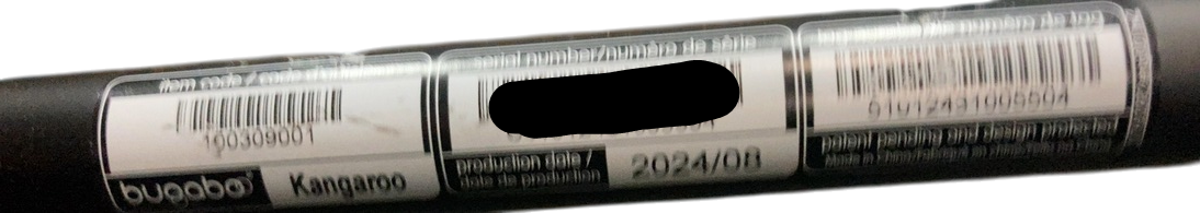 Shop Bugaboo Kangaroo Single To Double Stroller, 2024, Black, Midnight Black, Midnight Black at GoodBuy Gear