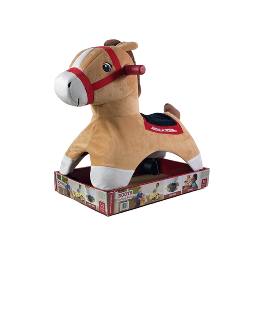 Shop Radio Flyer Rolling Ride-On Pony, Boots at GoodBuy Gear
