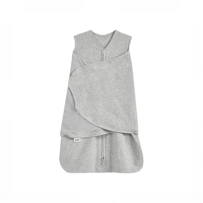 Shop Halo SleepSack Swaddle, Heather Gray, Small at GoodBuy Gear