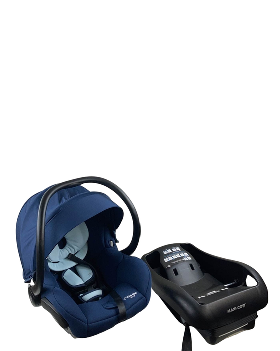 used Maxi-Cosi Mico 30 Infant Car Seat, 2019, Slated Sky