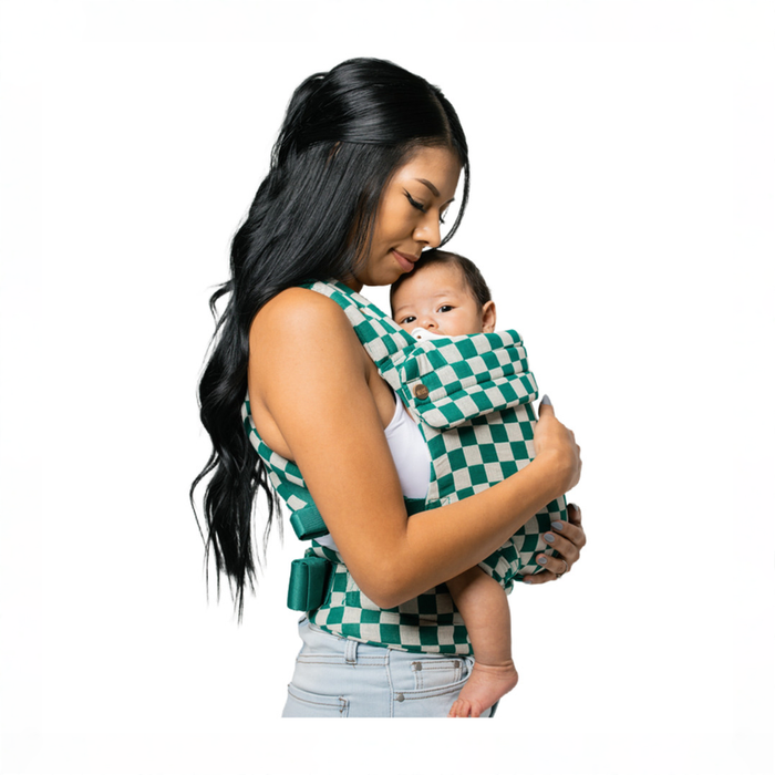 Shop Mabē The Monarch Carrier, Evergreen Check at GoodBuy Gear