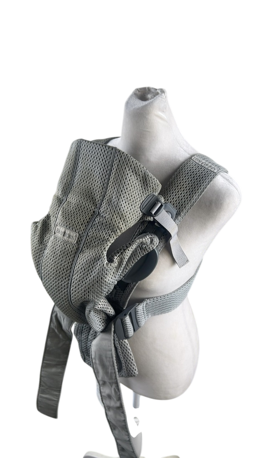 Shop BabyBjorn Baby Carrier Mini, Gray 3D Mesh at GoodBuy Gear