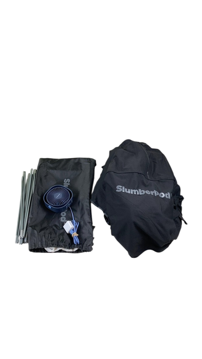 Shop SlumberPod 3.0 Sleep Canopy with Fan, Black with Gray Accents at GoodBuy Gear