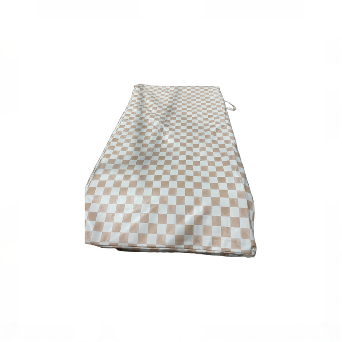 Shop Toki Kids Vegan Leather Mat Mega, Checker Toffee at GoodBuy Gear