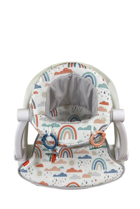 Shop Fisher Price Sit-Me-Up Floor Seat, Rainbow Showers at GoodBuy Gear