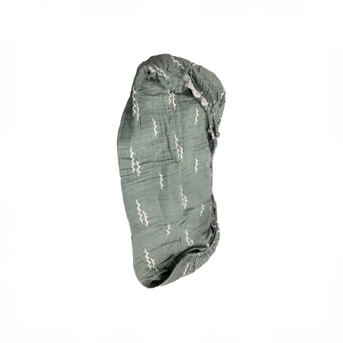 Shop Babyletto Muslin Crib Sheet, Ocean Waves at GoodBuy Gear