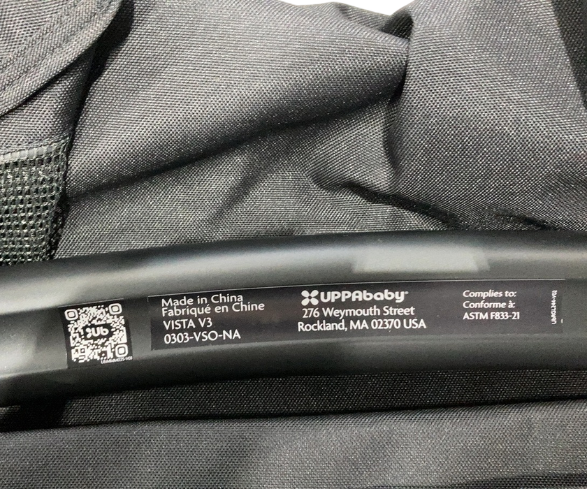 Shop UPPAbaby Vista V3 Stroller, 2024, Greyson (Charcoal Melange) at GoodBuy Gear
