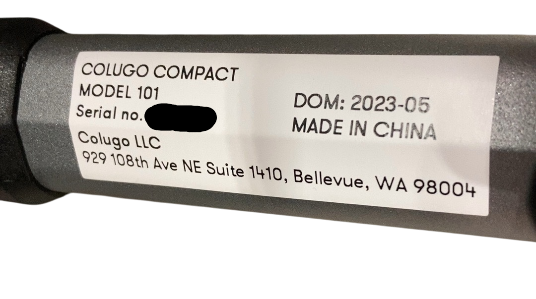 Shop Colugo Compact Stroller, 2023, Black at GoodBuy Gear