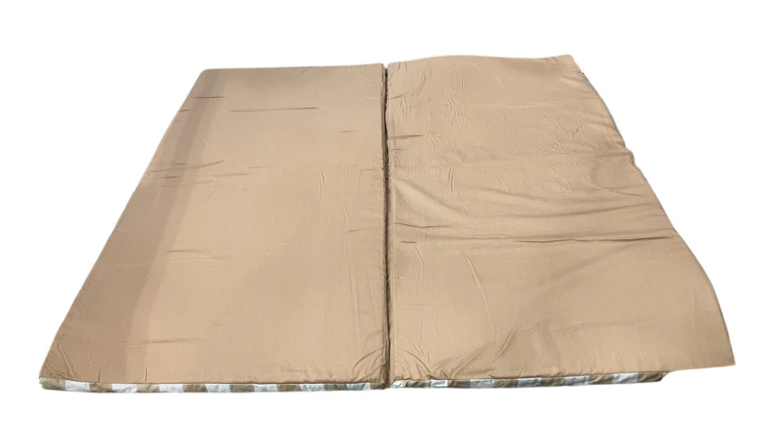 Toki Kids Standard Padded Play Mat 40" x 40", Checker Toffee