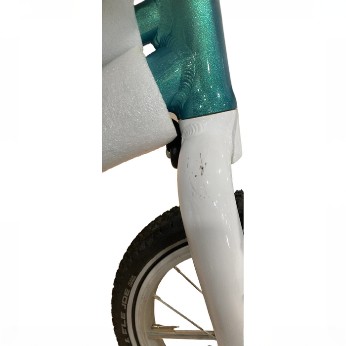 Shop Woom GO 2 Bike- 14”, Metallic turquoise at GoodBuy Gear