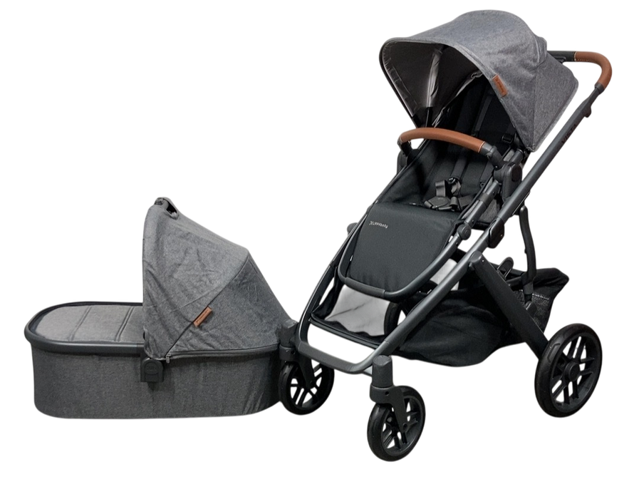 Shop UPPAbaby VISTA V2 Stroller, 2023, Greyson (Charcoal Melange) at GoodBuy Gear