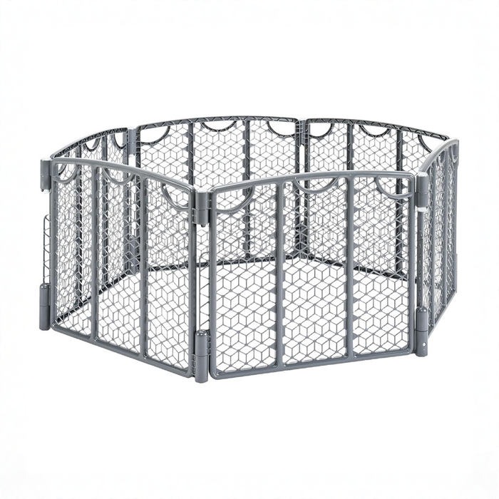 Shop Evenflo Versatile Play Space Adjustable Play Area, 6 Panel, Cool Gray at GoodBuy Gear