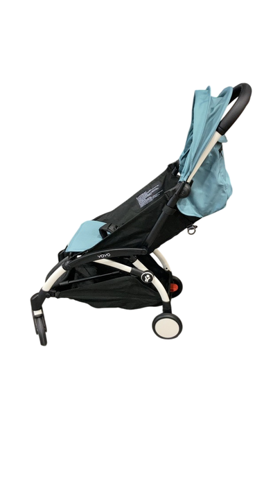 Shop Stokke YOYO3 Complete Stroller, 2024, Aqua, White at GoodBuy Gear