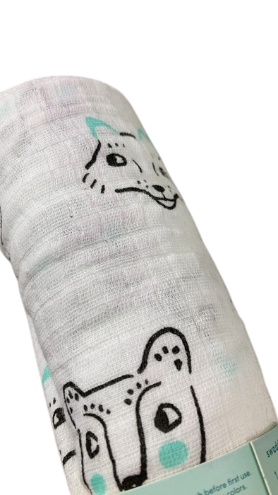 Shop Aden + Anais Swaddle Blanket, Animal Faces at GoodBuy Gear