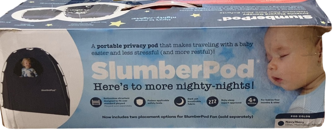 Shop SlumberPod 3.0 Sleep Canopy with Fan, Navy at GoodBuy Gear