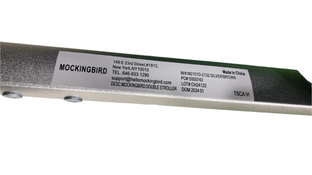 Shop Mockingbird Single to Double 2.0 Stroller, 2024, Black, Silver With Penny Leather, Watercolor Drops at GoodBuy Gear