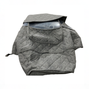 Shop Manito Padded Universal Stroller Weather Shield, Melange Grey at GoodBuy Gear