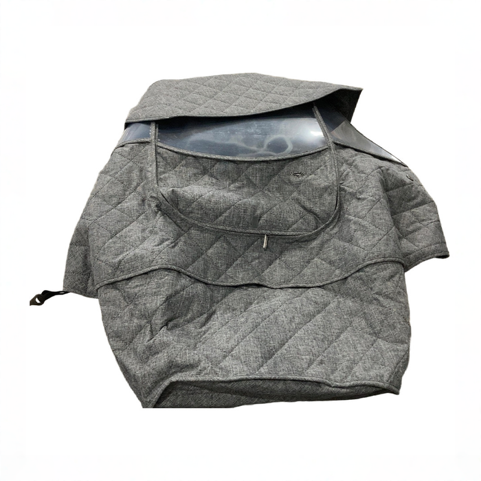 Shop Manito Padded Universal Stroller Weather Shield, Melange Grey at GoodBuy Gear