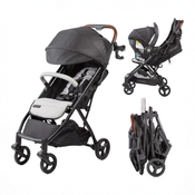 Shop Summer by Ingenuity 3D Quick Close CS+ Stroller, 2025, Gray at GoodBuy Gear