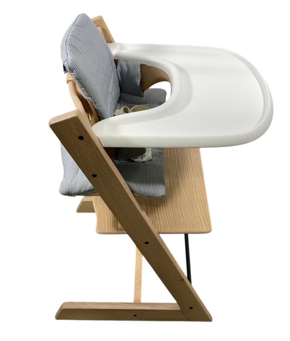 Shop Stokke Tripp Trapp Complete High Chair, Nordic Blue, Oak Natural at GoodBuy Gear
