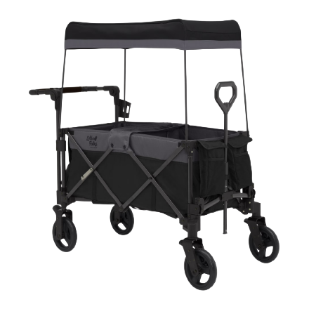Shop Delta Children Little Folks City Wagon Cruiser Stroller, Black at GoodBuy Gear