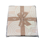 Shop Crane Baby Cotton Muslin Jacquard Blanket, Pink Rainbow at GoodBuy Gear