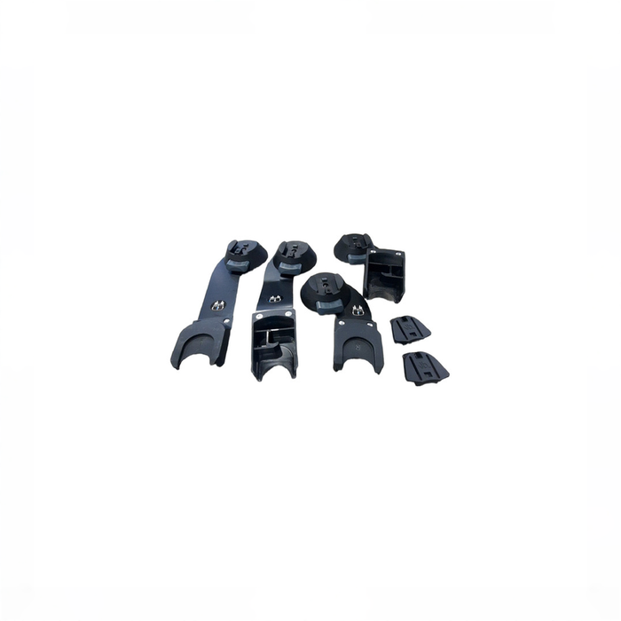 Shop Bumbleride Indie Twin Car Seat Adapters Set for Nuna/Cybex/Maxi Cosi/Clek, Black at GoodBuy Gear