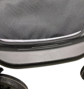 Shop Mockingbird Single to Double 2.0 Stroller, Bloom, Windowpane, Silver With Black Leather, 2024 at GoodBuy Gear