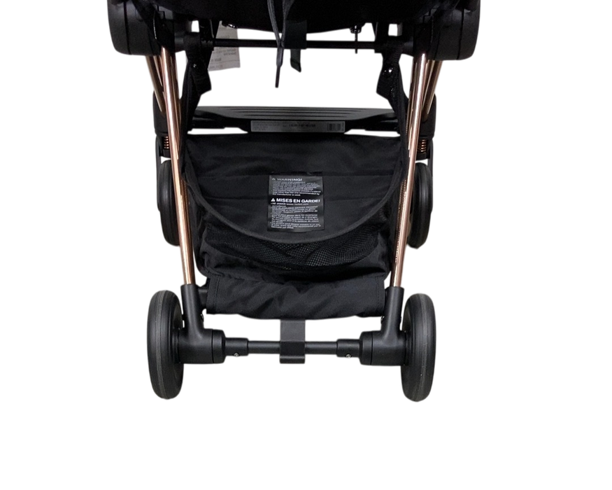 Shop Cybex Coya Stroller, 2024, Rose Gold, Sepia Black at GoodBuy Gear