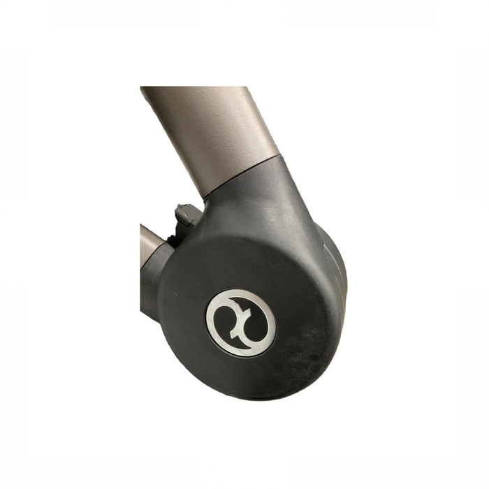 Shop Cybex e-Gazelle S Stroller, 2025, Almond Beige, Black at GoodBuy Gear