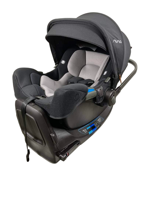 used Nuna PIPA rx Infant Car Seat, Caviar, 2023