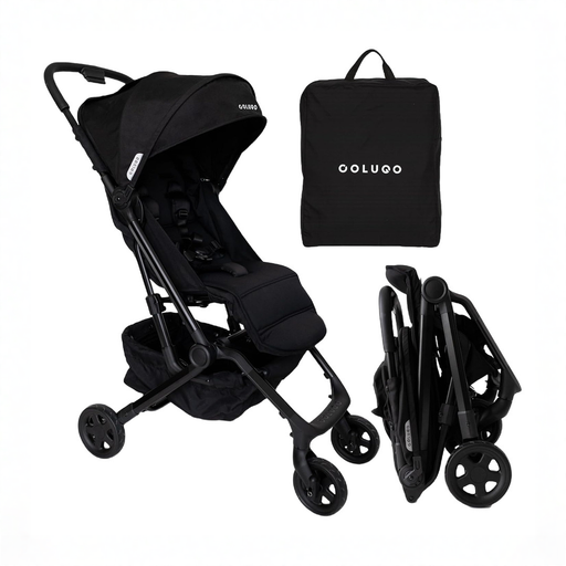 Shop Colugo Compact Stroller+, 2025, Black/Black at GoodBuy Gear