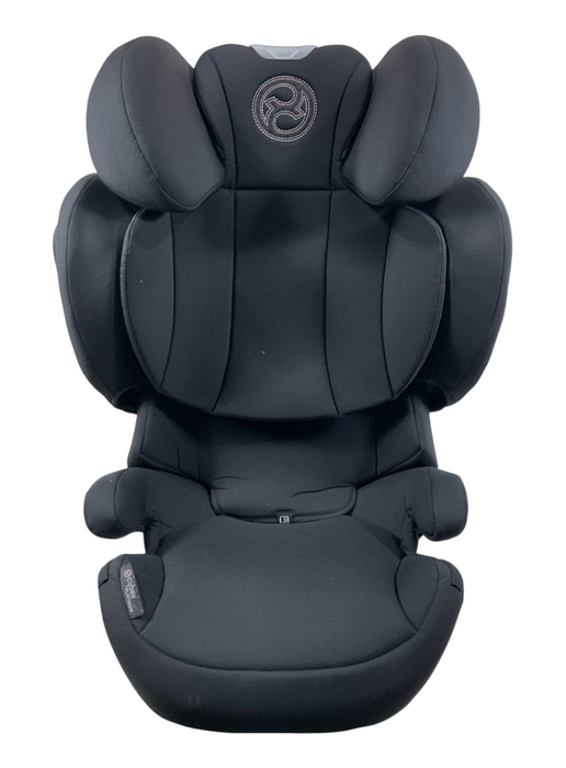 Cybex Solution Z-Fix Highback Booster Seat, Stardust Black, 2025