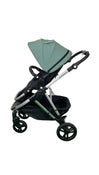 Shop Mockingbird Single 2.0 Stroller, Sage, Windowpane, Silver With Black Leather, 2025 at GoodBuy Gear