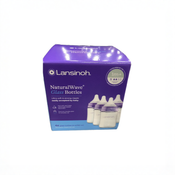 Shop Lansinoh Natural Wave Glass Baby Bottles 4 pack, 5 oz at GoodBuy Gear