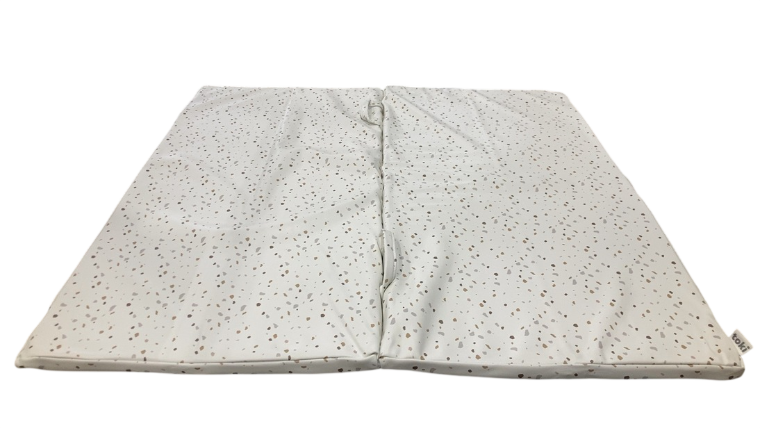 Shop Toki Kids Vegan Leather Mat Standard, Terrazzo Chalk at GoodBuy Gear