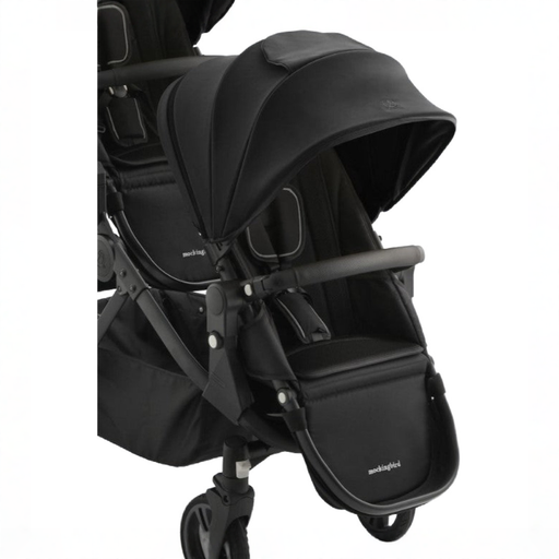 Shop Mockingbird 2nd Seat Kit 3.0, Charcoal with Black Leather, Solid Black at GoodBuy Gear