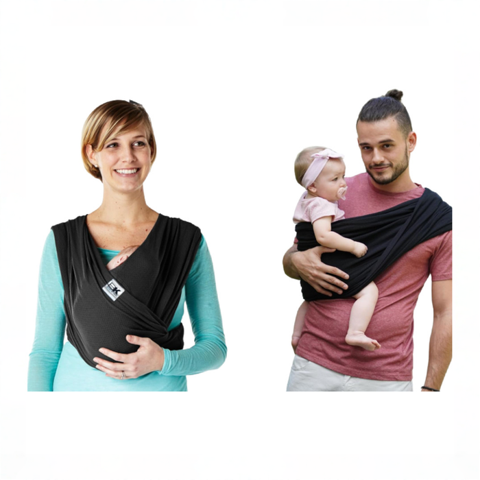 Shop Baby K'tan Baby Carrier, Black, Breeze, Large at GoodBuy Gear