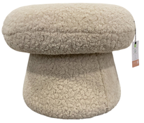 Shop Babyletto Mushroom Pouf, Chai Shearling at GoodBuy Gear