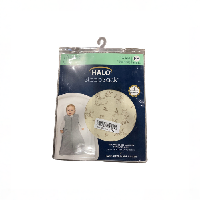 Shop Halo Cotton Sleepsack, Lullaby Forest, Medium at GoodBuy Gear
