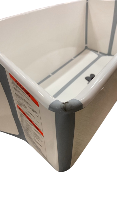 Shop Stokke Flexi Bath Foldable Baby Bathtub, Light Gray, Regular at GoodBuy Gear