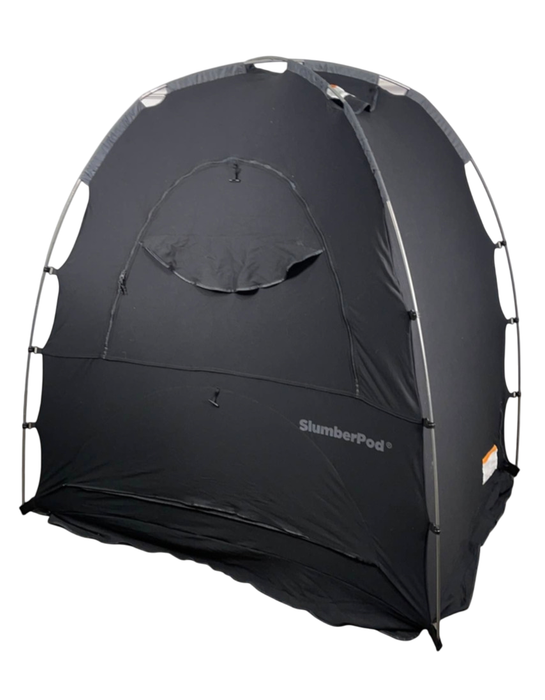 Shop SlumberPod 3.0 Sleep Canopy with Fan, Black with Gray Accents at GoodBuy Gear