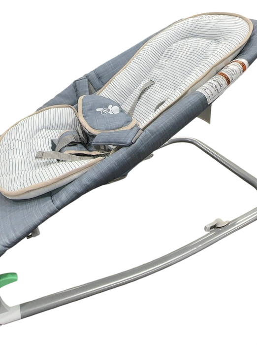 Shop Ingenuity Happy Belly Rock-to-Bounce Massage Seat, Chambray - HIDDEN SR 6/1 at GoodBuy Gear