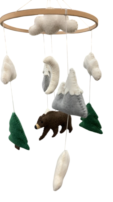 Shop Nivas Woodland Bear Mobile at GoodBuy Gear