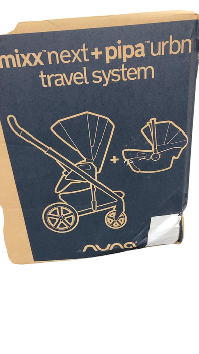 Shop Nuna Mixx Next + Pipa Urbn Travel System, Caviar, 2024 at GoodBuy Gear