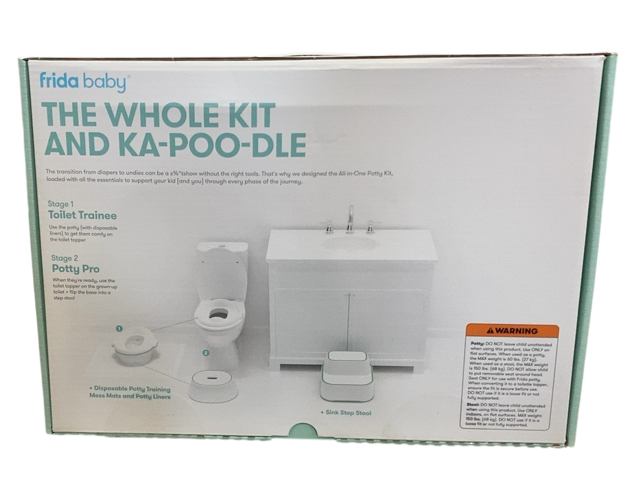 Shop FridaBaby All-in-One Potty Kit, White at GoodBuy Gear