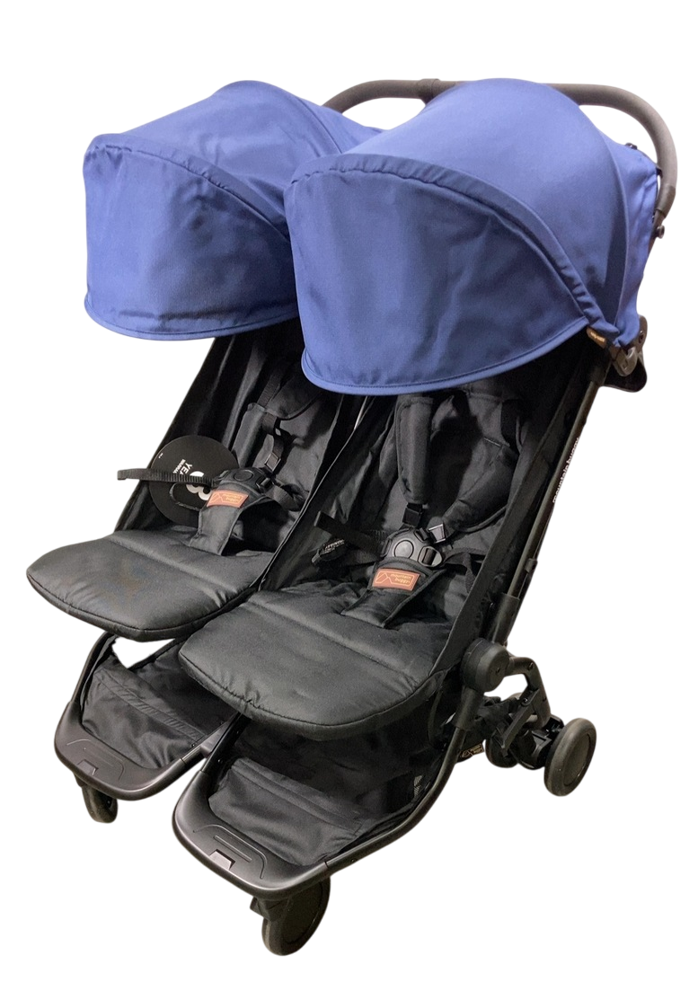 mountain buggy nano duo double stroller Mountain Buggy Nano Duo Stroller, 2021, Nautical